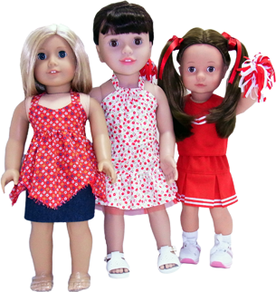 Doll Clothes Patterns | Doll Dress 